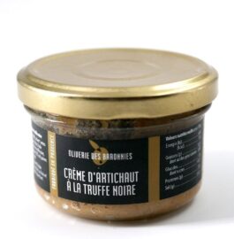 Crème d'artichaut à la truffe noire