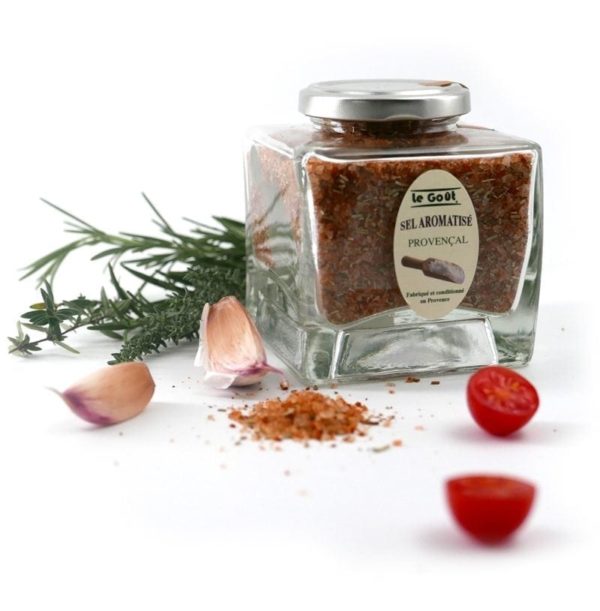 Sel de provence aromatisé ail tomate basilic romarin sarriette