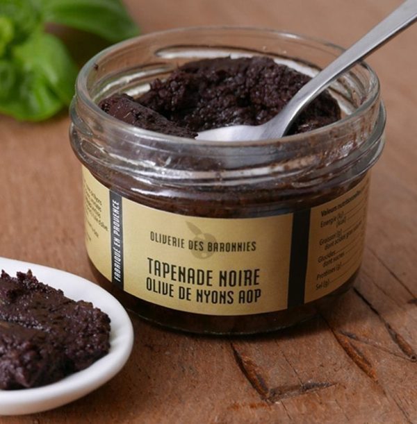 Schwarze Oliventapenade von Nyons AOP