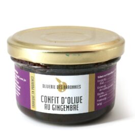 Confit d'olive noire au gingembre