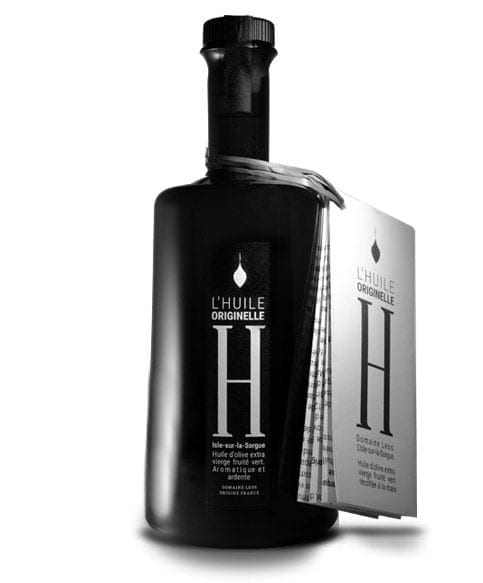 huile d'olive de Patrick Bruel - Huile H, Domaine Leos, extra virgin