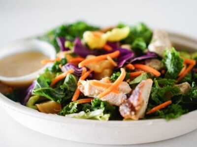 close up photo of a healthy salad