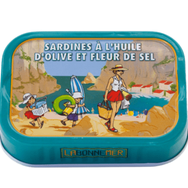 Sardine in olijfolie en fleur de sel - De goede moeder