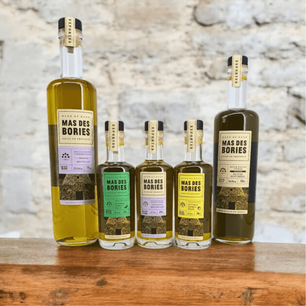 Huile d’Olive au Basilic 20cl - Mas des Bories