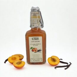 Vinaigre à la pulpe d'abricot et vanille
