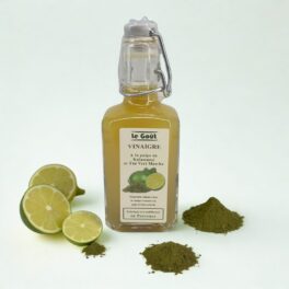 Vinaigre à la pulpe de Kalamansi et thé vert Matcha